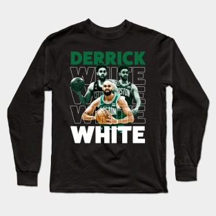 retro derrick white Long Sleeve T-Shirt